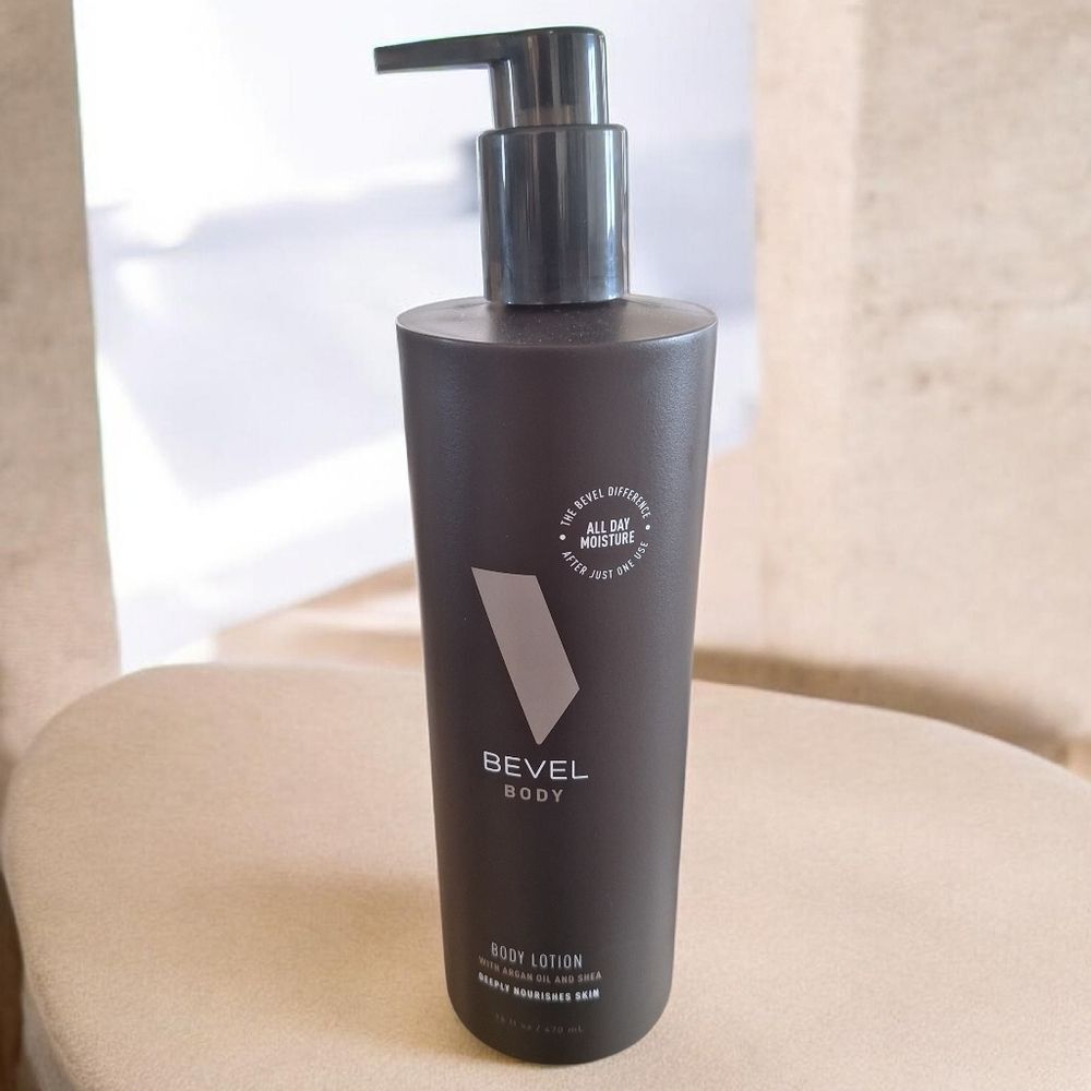 Bevel All Day Body Lotion for Men with Shea Butter and Argan Oil